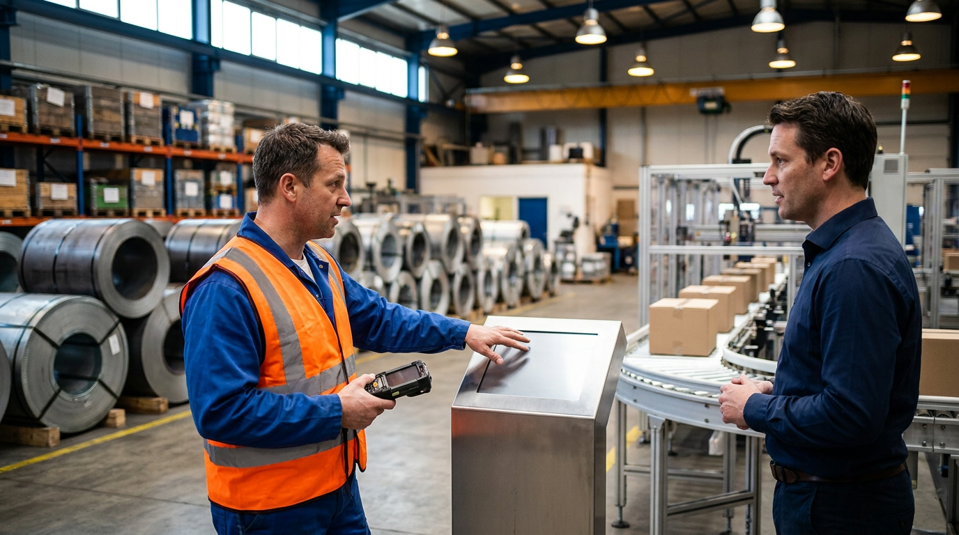 Weekly Shop-Floor Operator Newsletter Cover